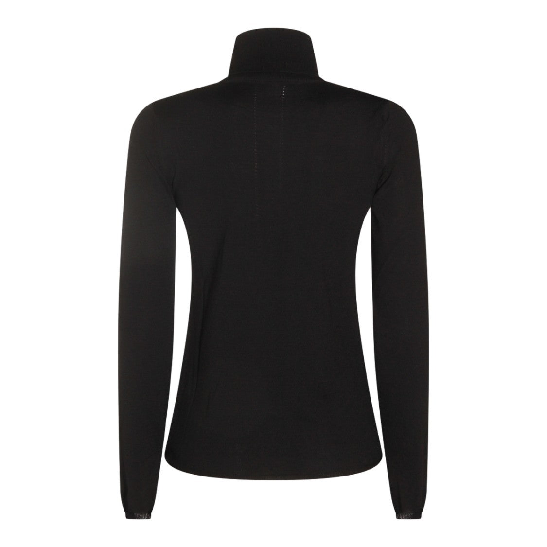 Zanone Fitted Turtleneck Sweater With Fine-Knit Texture