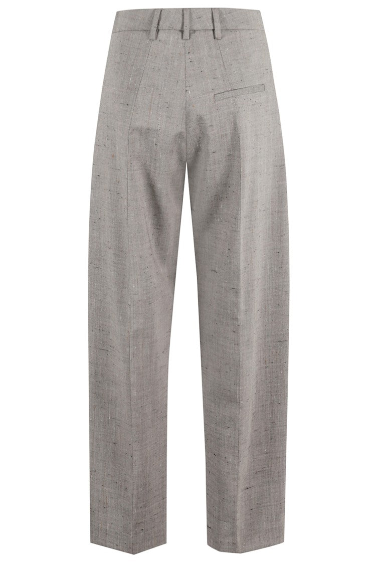 Tela Tailored Grey Canvas Madrid Pants
