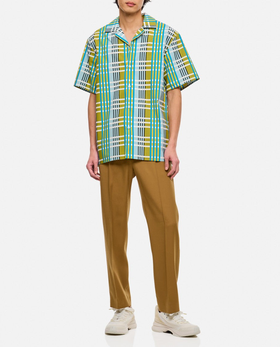 Lanvin Cotton Printed Bowling Shirt