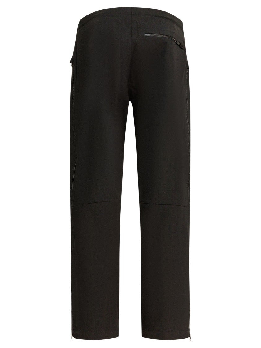 Gr10k Belted Wool Blend Straight Pants With Minimalist Design