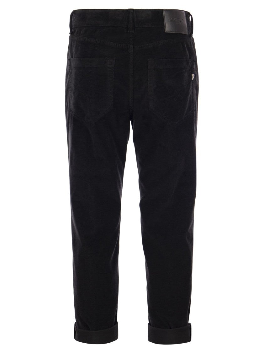 Dondup Koons - Multi-Striped Velvet Trousers