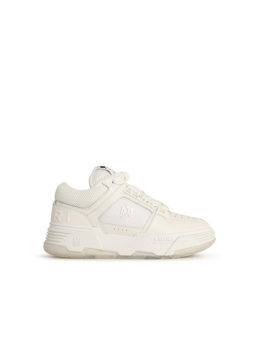 Amiri 'Ma-1' White Leather Sneakers