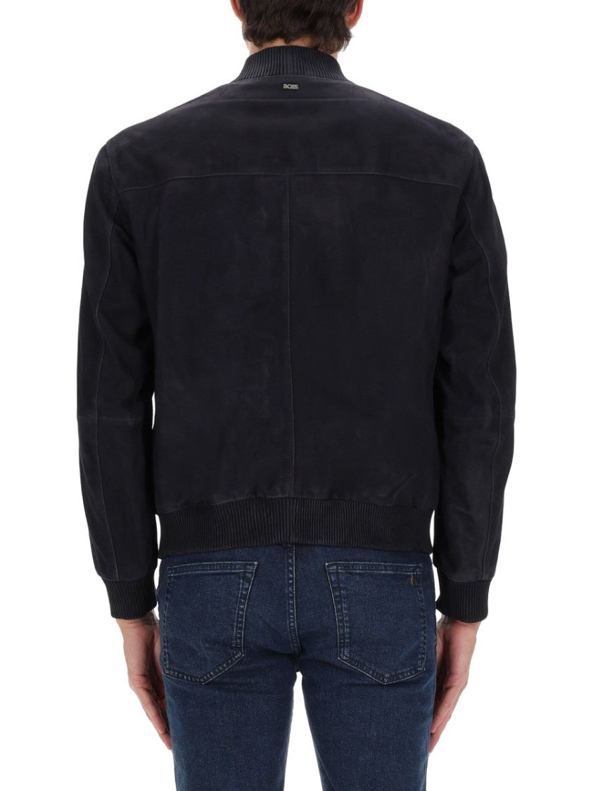Boss H-Muller Suede Like Regular Jacket