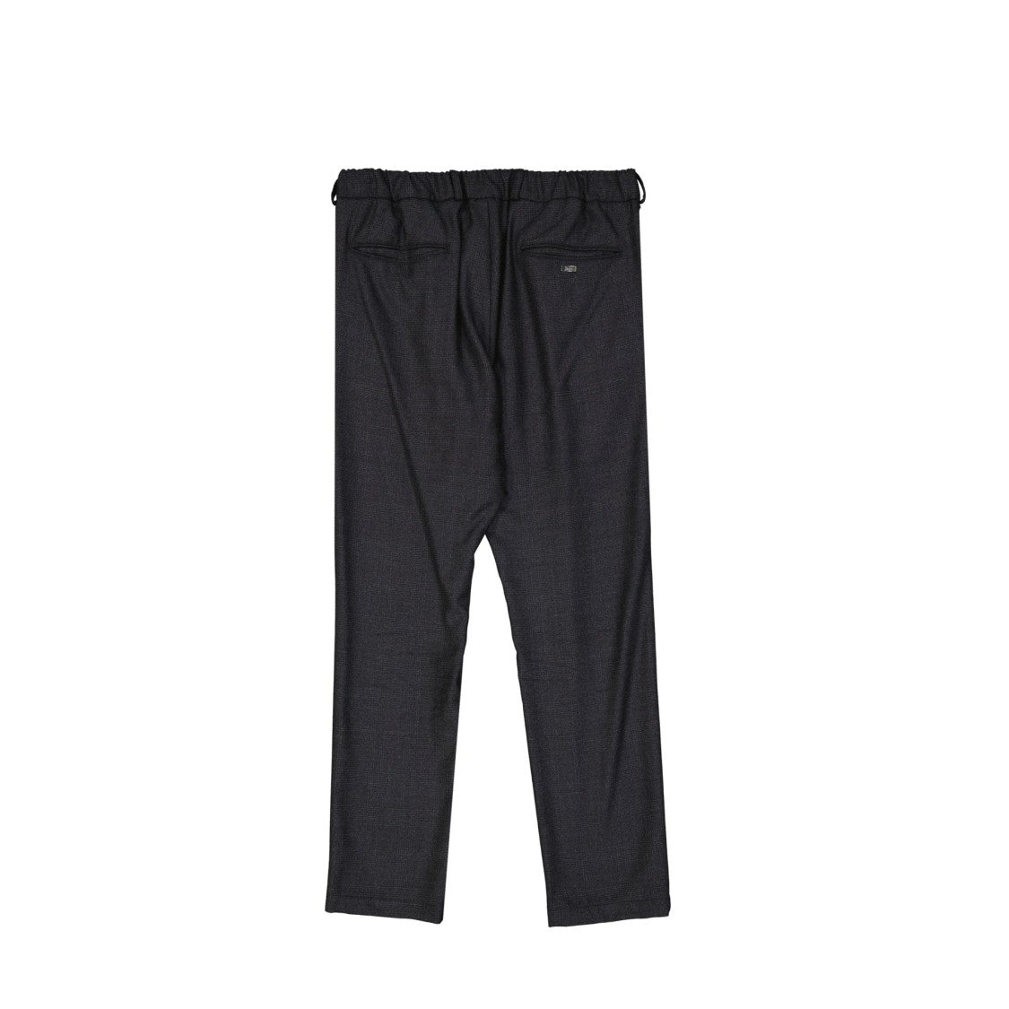 Herno Tailored Wool Pants With Drawstring Waist