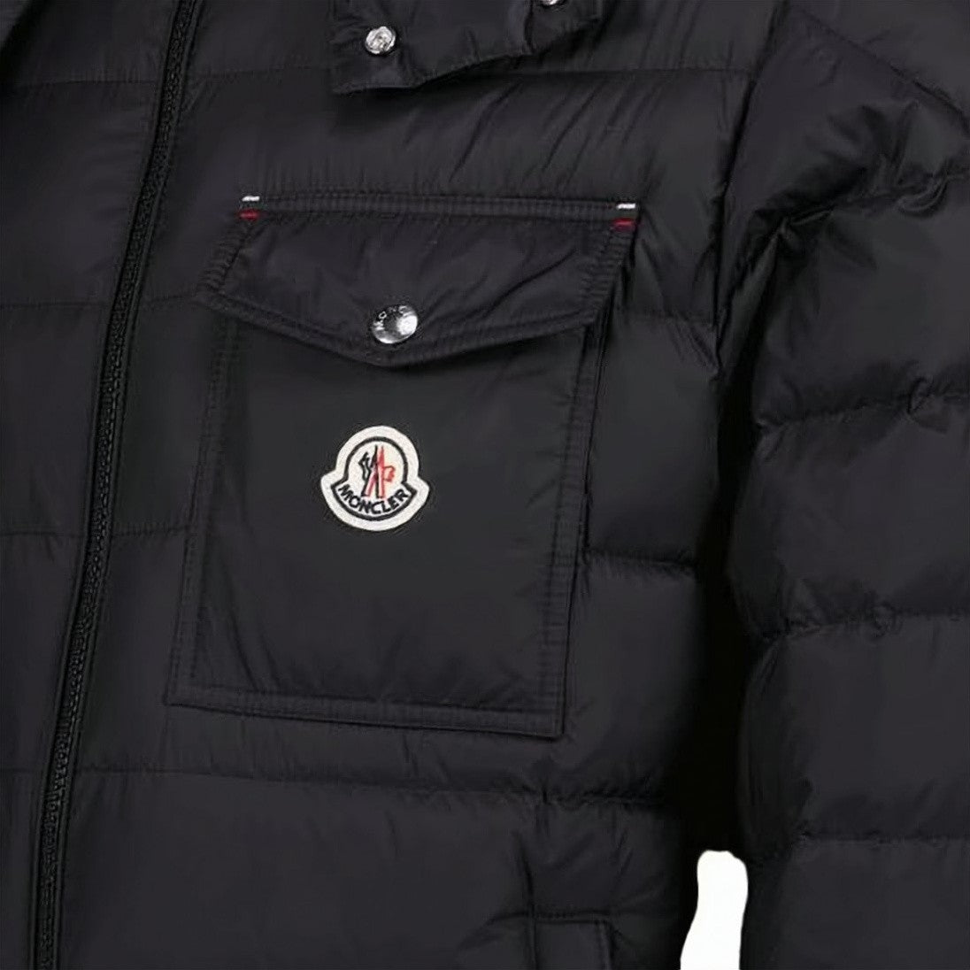 Moncler Quilted Padded Jacket With Detachable Hood
