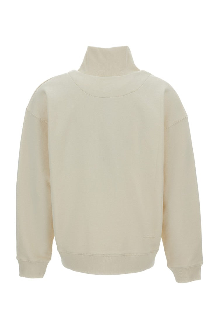 Maison Kitsuné Baby Fox Half-Zip Sweatshirt