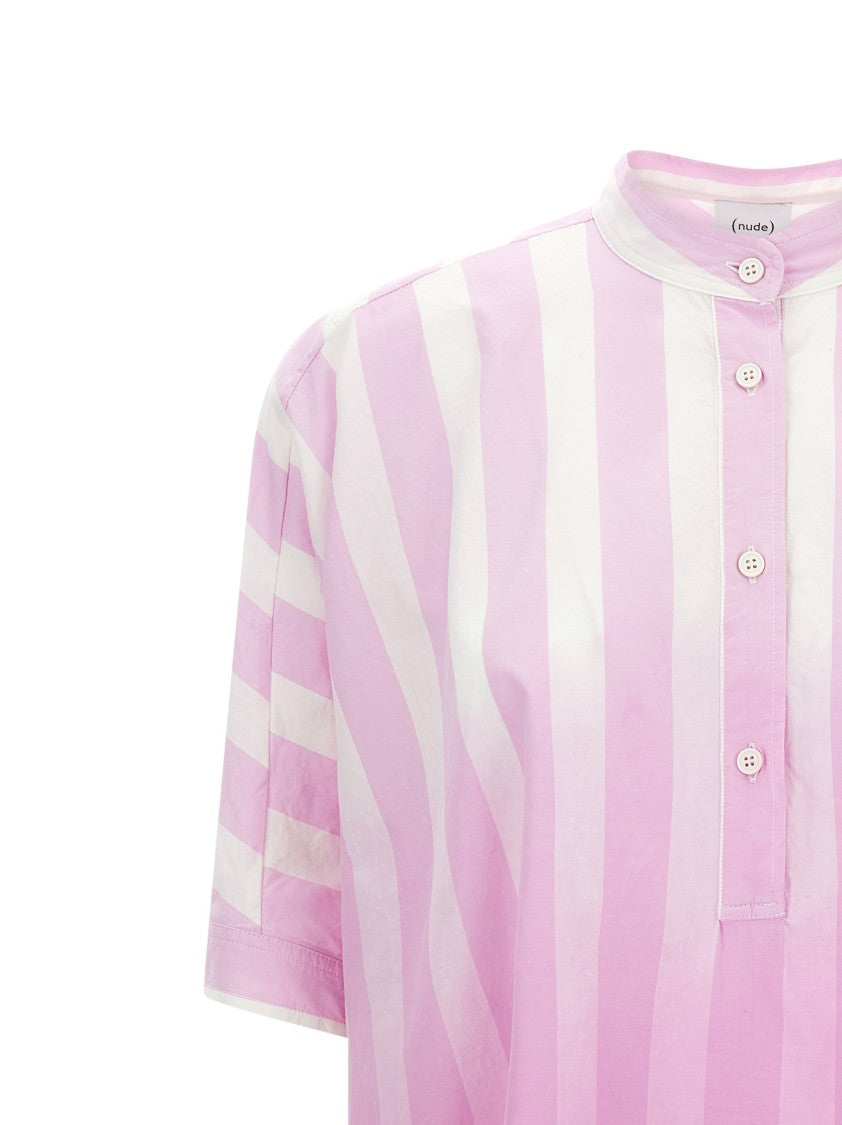 Nude Dégradé Striped Shirt