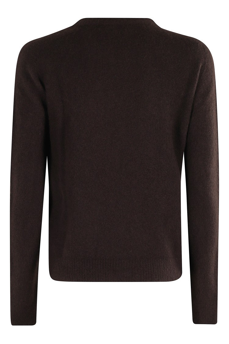 Roberto Collina Circle Neck Cashmere Blend Sweater
