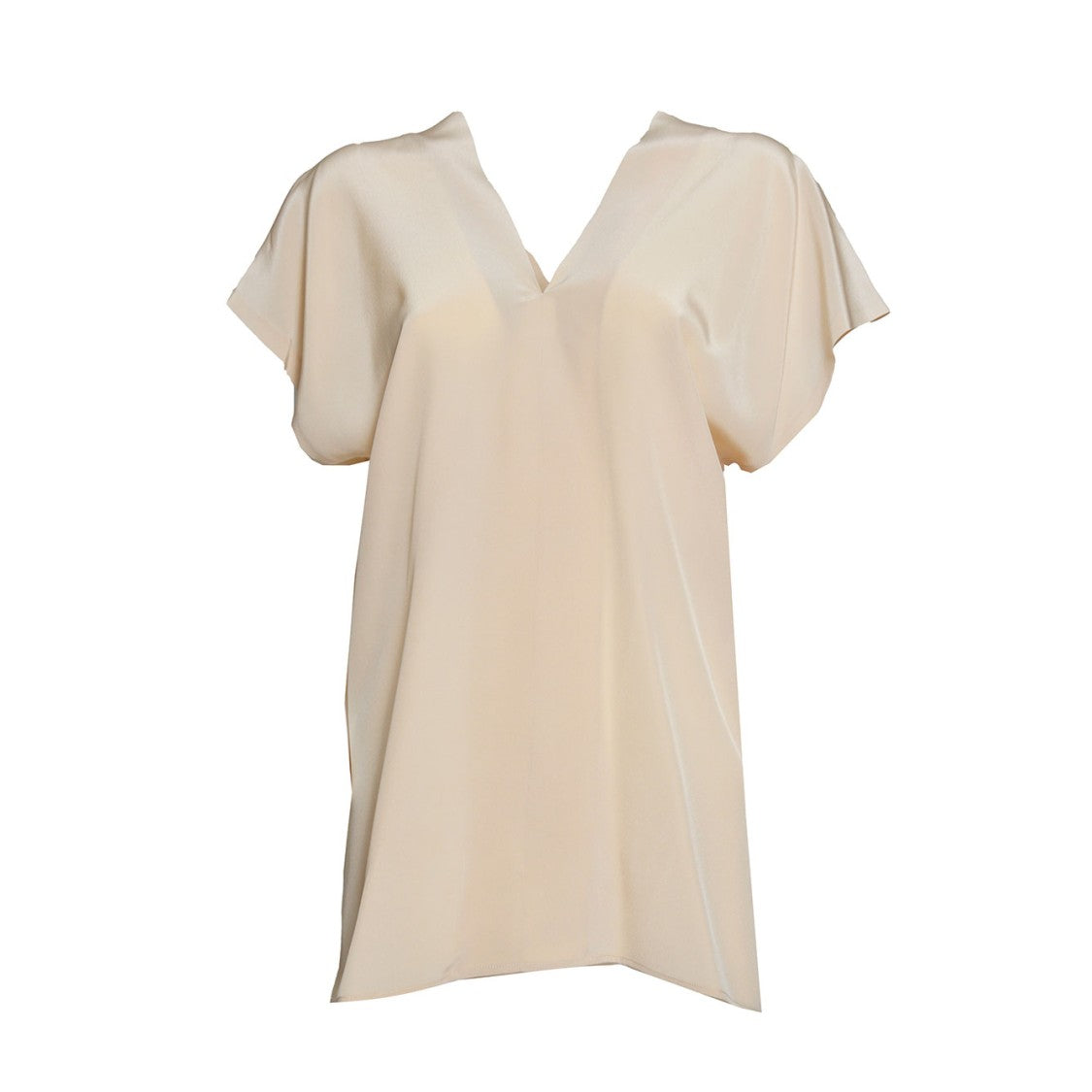 Aspesi Blush Pink Silk Crepe Top