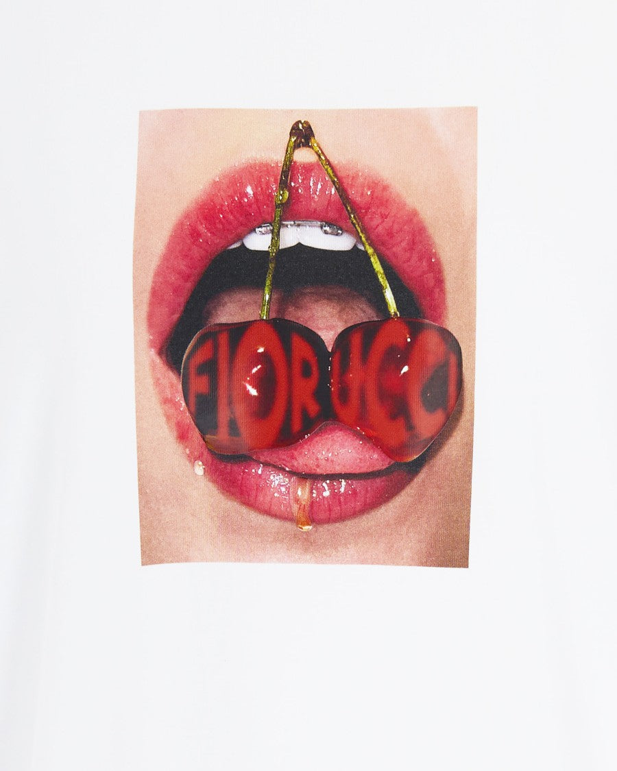 Fiorucci White Pin Up Lover T-Shirt