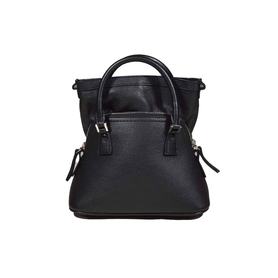 Maison Margiela 5Ac Micro Black Leather Shoulder Bag