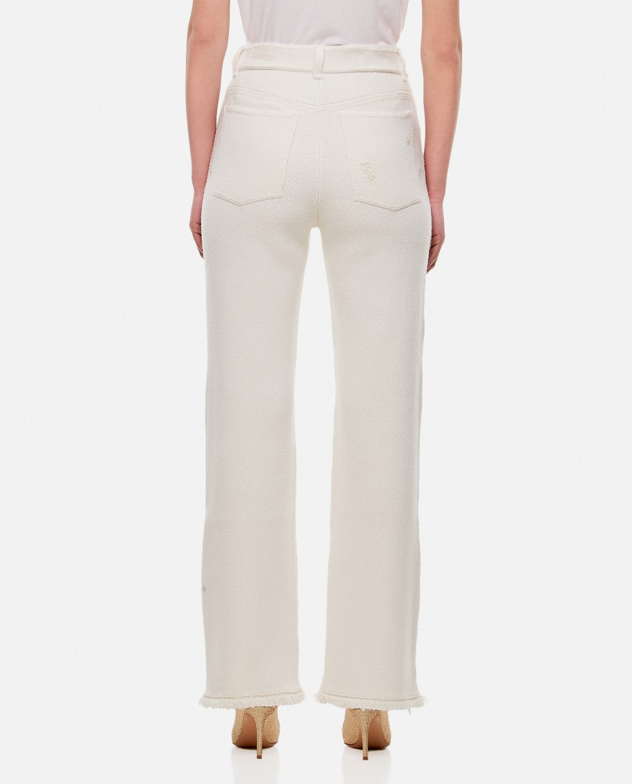 Barrie Cashmere Straight Pants