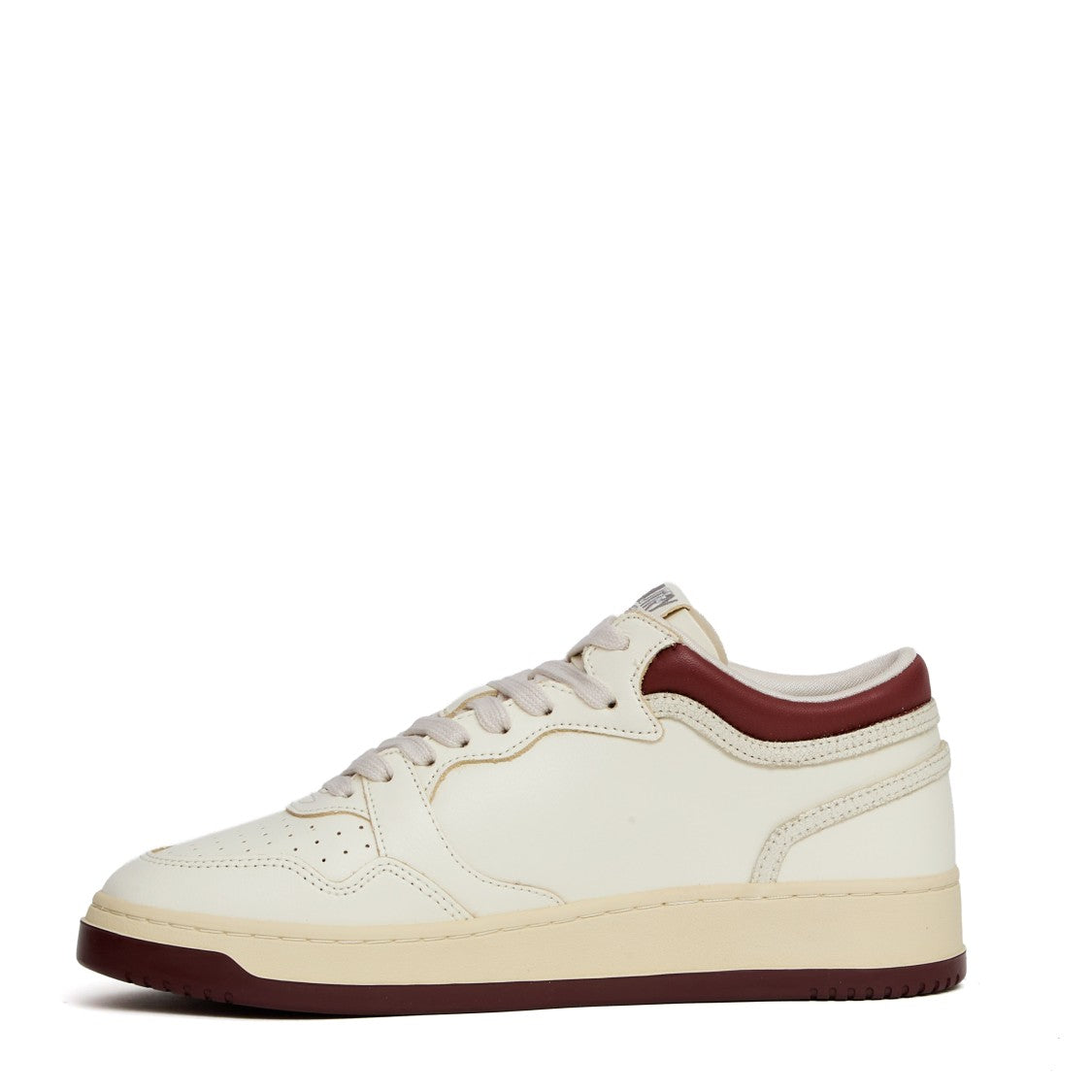 Autry Med-Way Mid Syrah Marsh Leather Sneakers