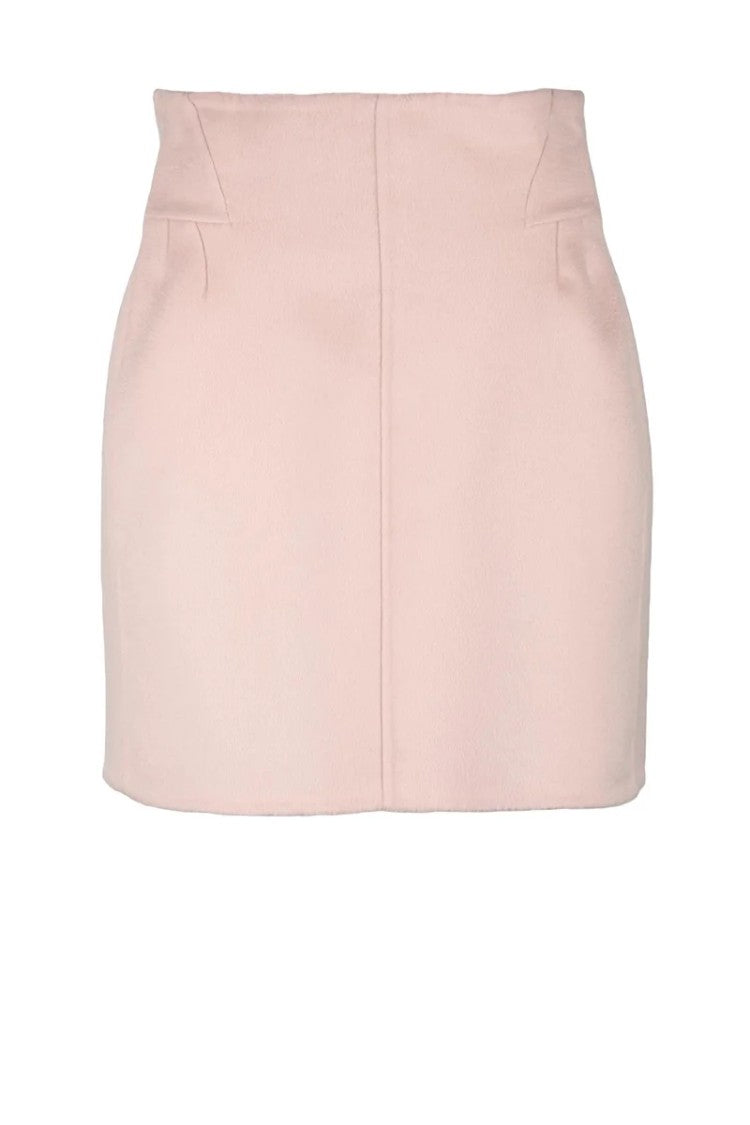 Ermanno Scervino Flared Skirt Virgin Wool - Pink