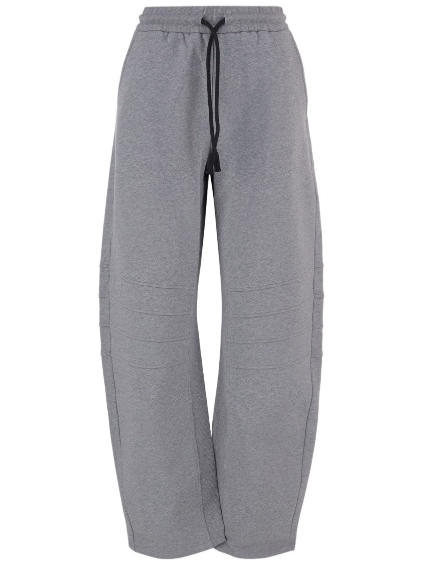 Just Cavalli Wide-Leg Pants With Elastic Waistband And Drawstring