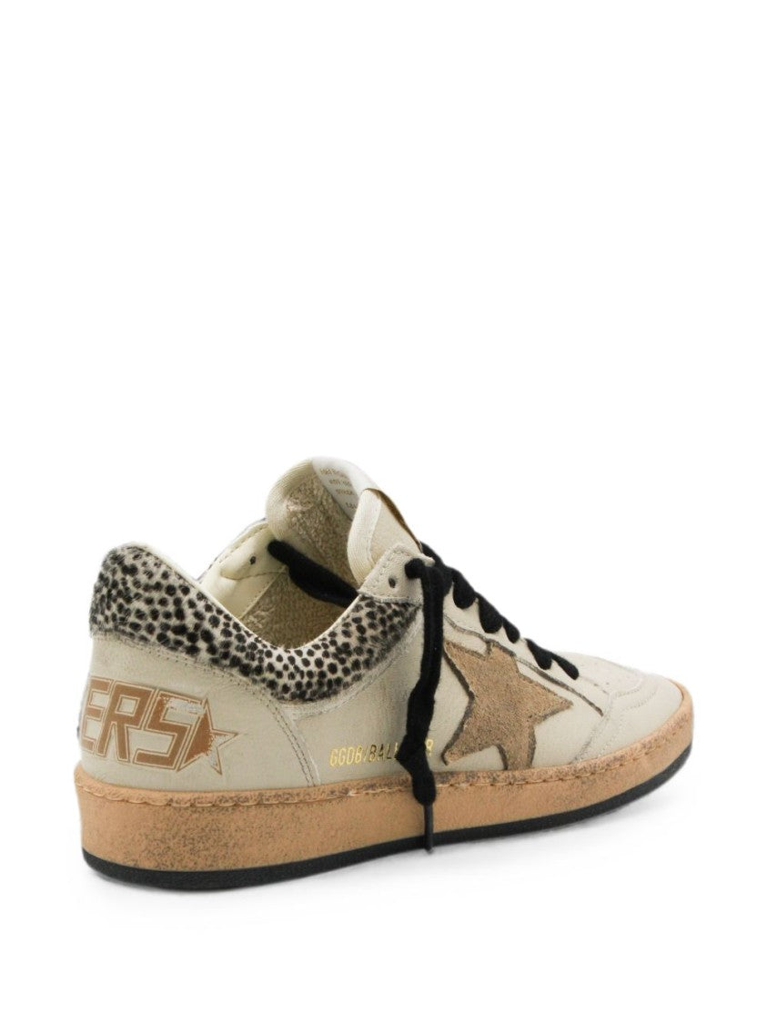 Golden Goose Vintage-Inspired Low-Top Sneakers With Star Detail