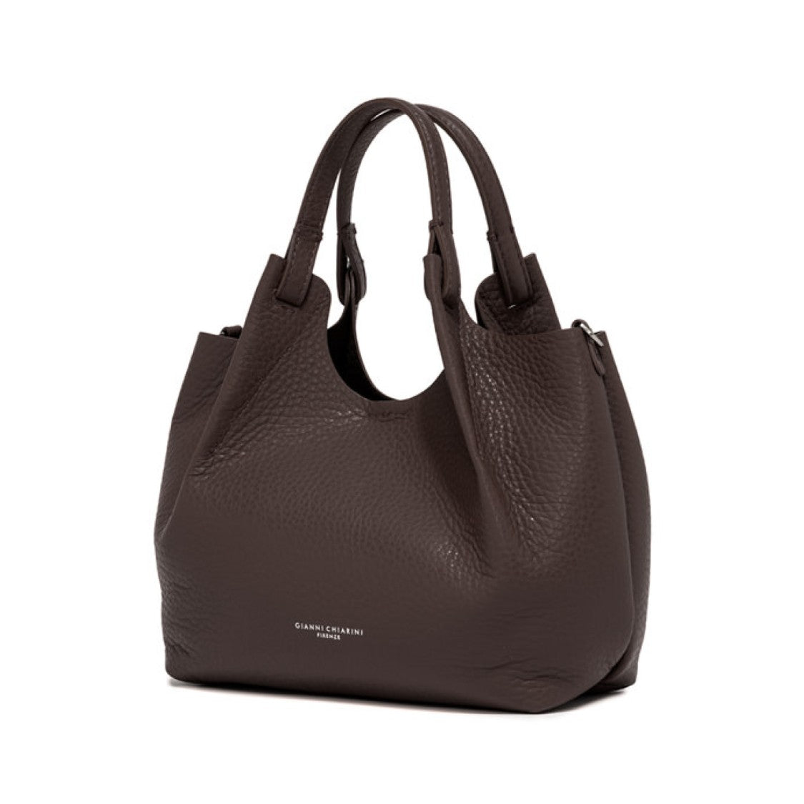 Gianni Chiarini Coffee Dua Bag With Beaver Interior