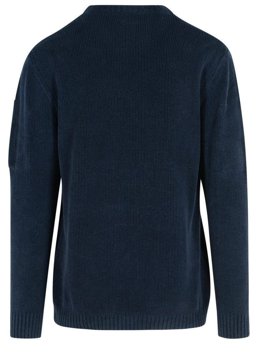 C.P. Company Navy Cotton Sweater
