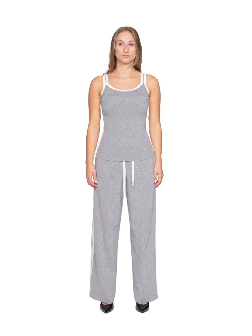 Elisabetta Franchi Tricot Fitted Sleeveless Tank Top