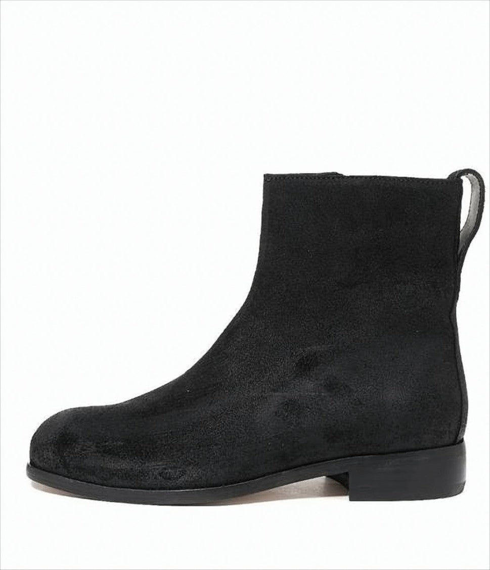 Our Legacy Black Suede Ankle Boots