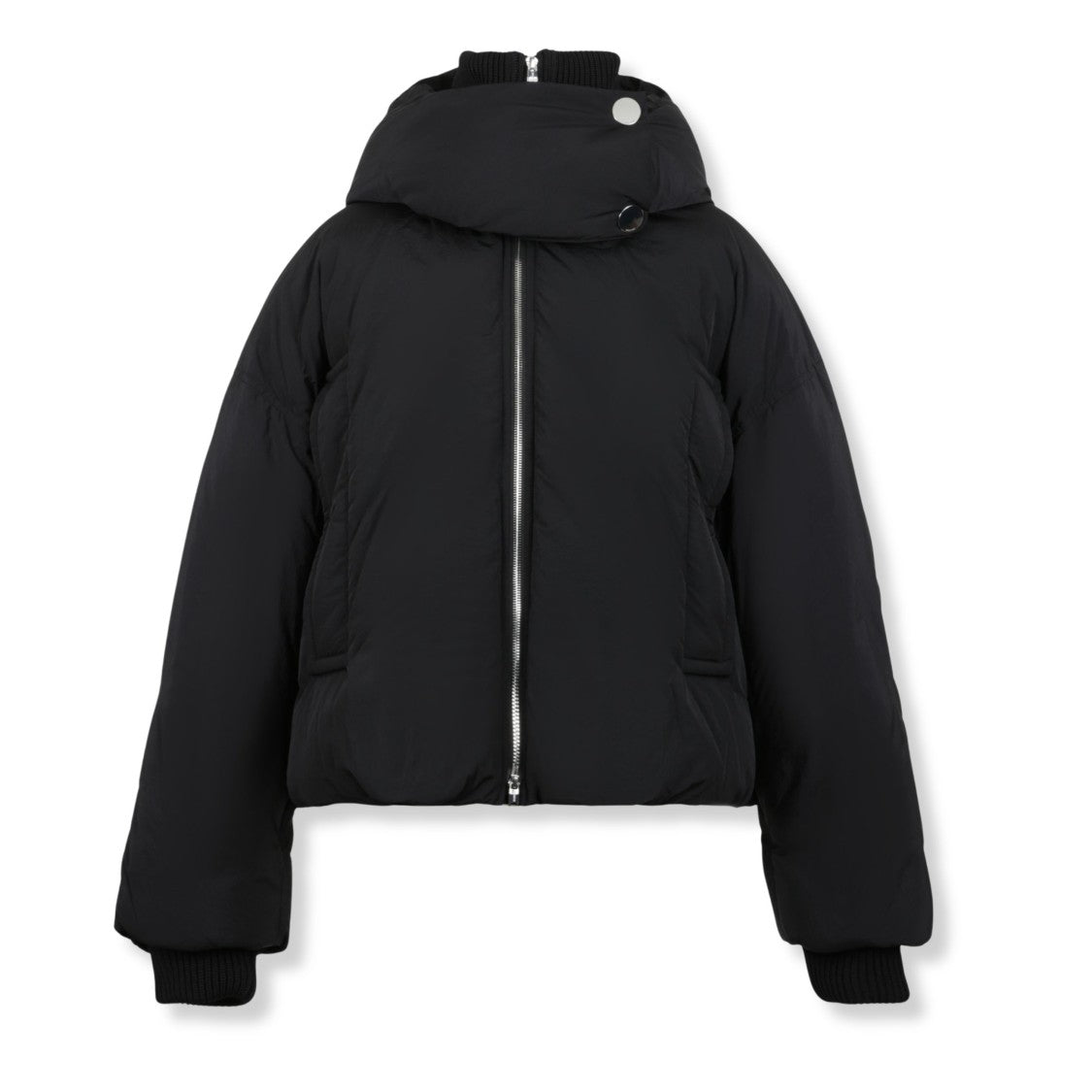 Sportmax Short Padded Jacket With Quilted Design And High Collar