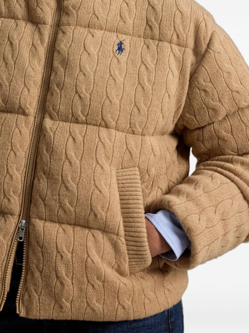 Polo Ralph Lauren Quilted Cropped High-Collar Jacket