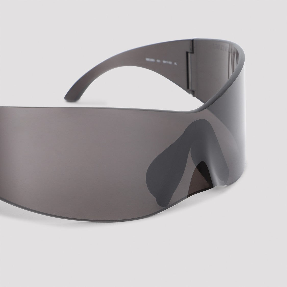 Balenciaga Black Frameless Sunglasses