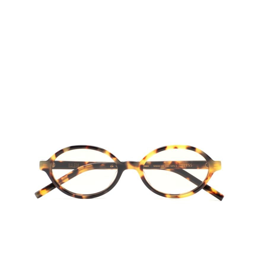 Kaleos Bless Tortoiseshell Oval Frame Eyeglasses