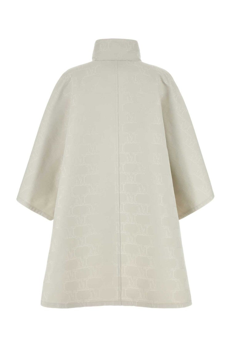 Max Mara Chalk Jacquard Cape