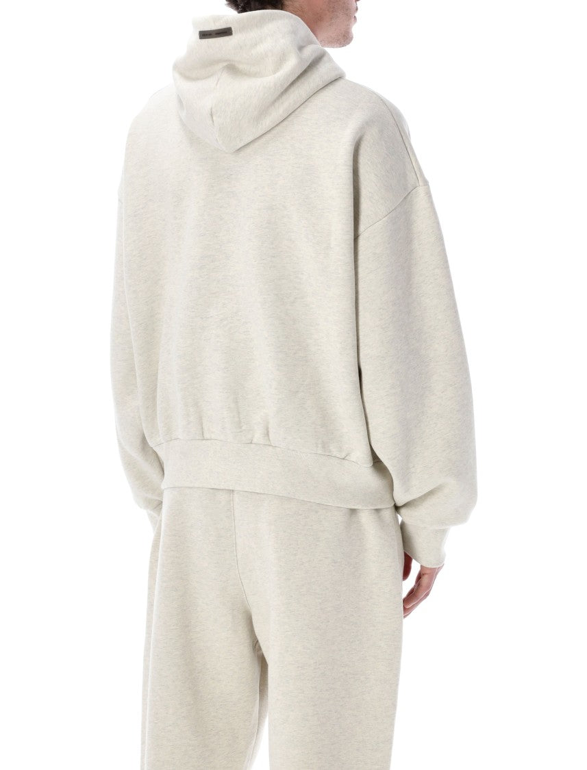 Fear Of God Essentials Embossed Hoodie Oatmeal Heater