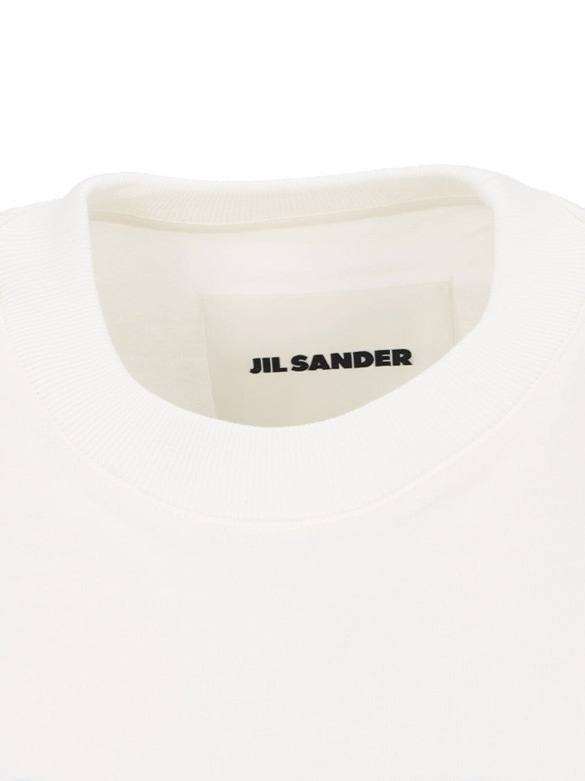 Jil Sander Logo T-Shirt – White