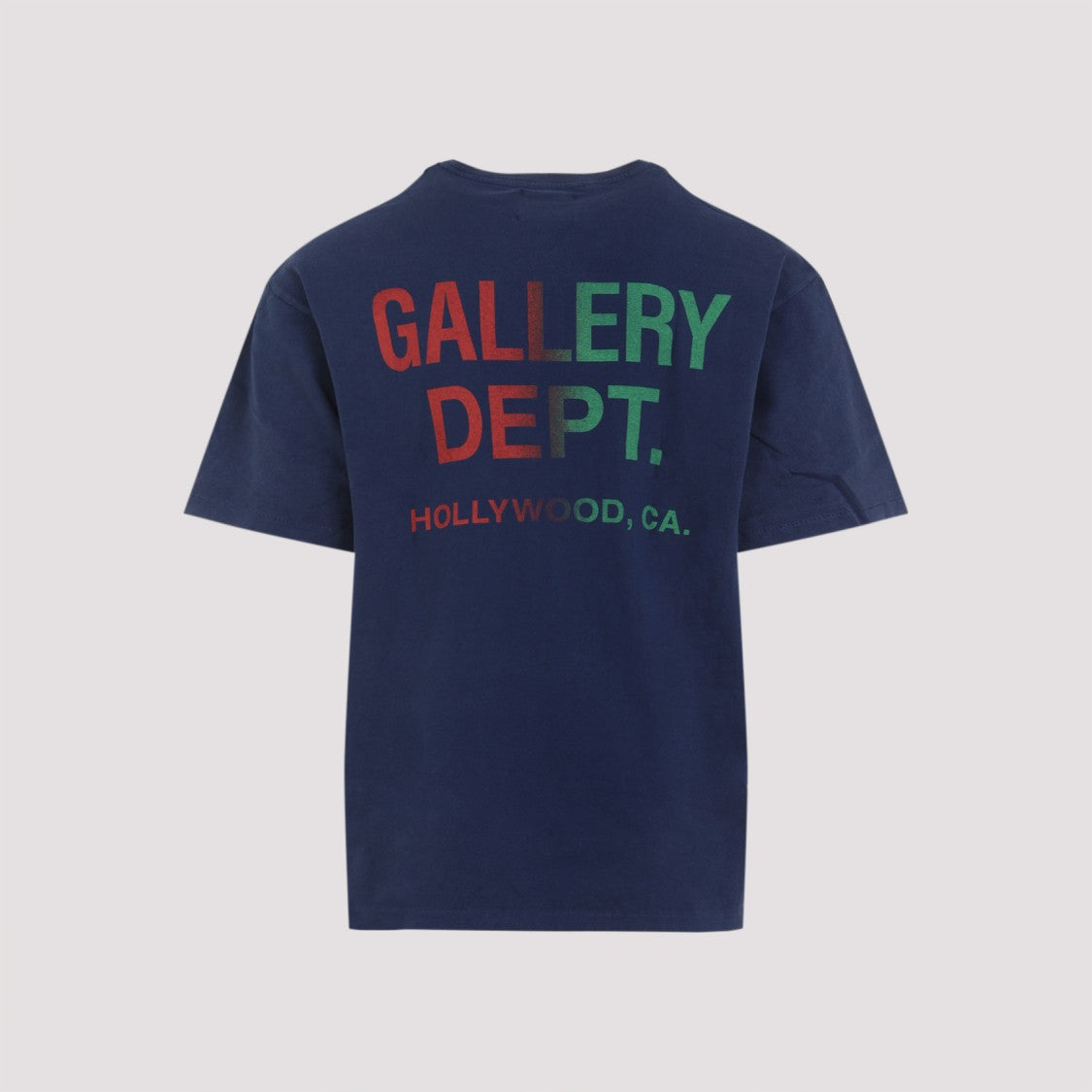 Gallery Dept. Contemporary Navy Blue Cotton T-Shirt