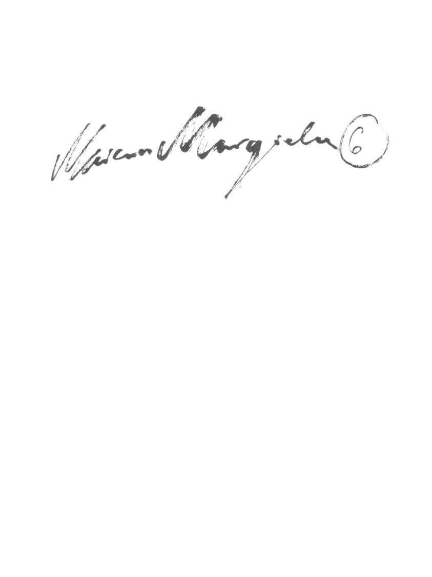 Mm6 By Maison Margiela White Loose-Fit Signature Printed T-Shirt