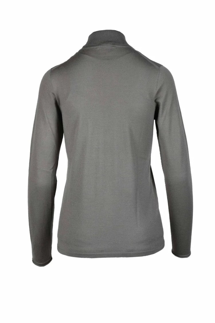 Le Tricot Perugia Underlayer Sweater - Grey