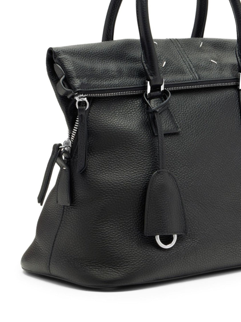 Maison Margiela Pebbled Calf Leather Shoulder Bag