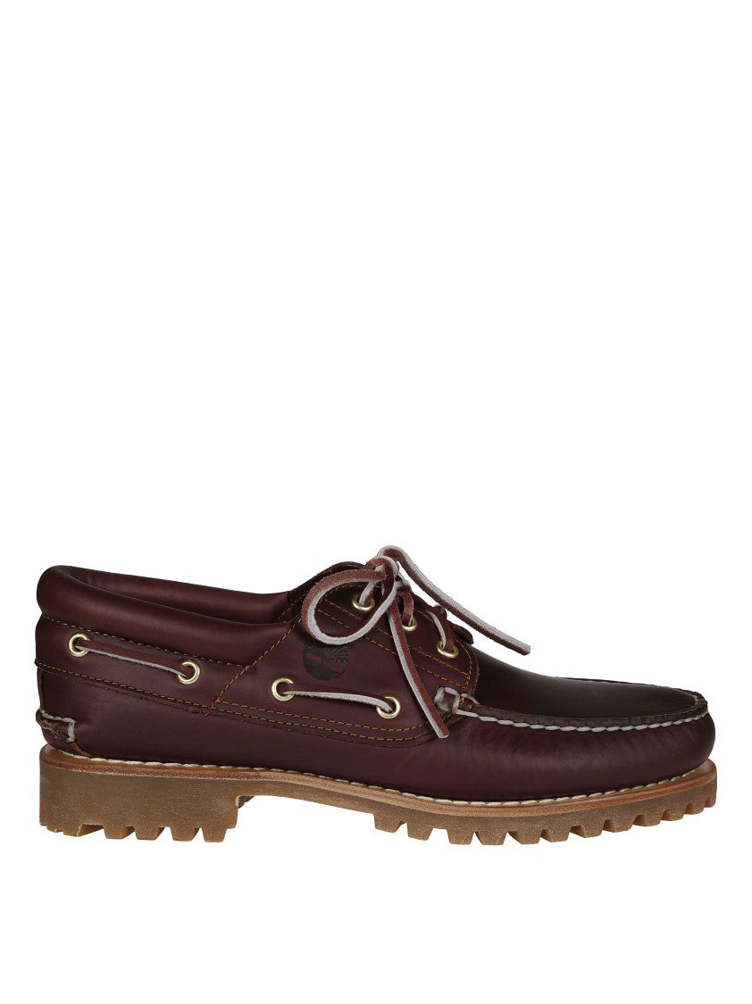 Timberland Burgundy Leather Boat Shoe