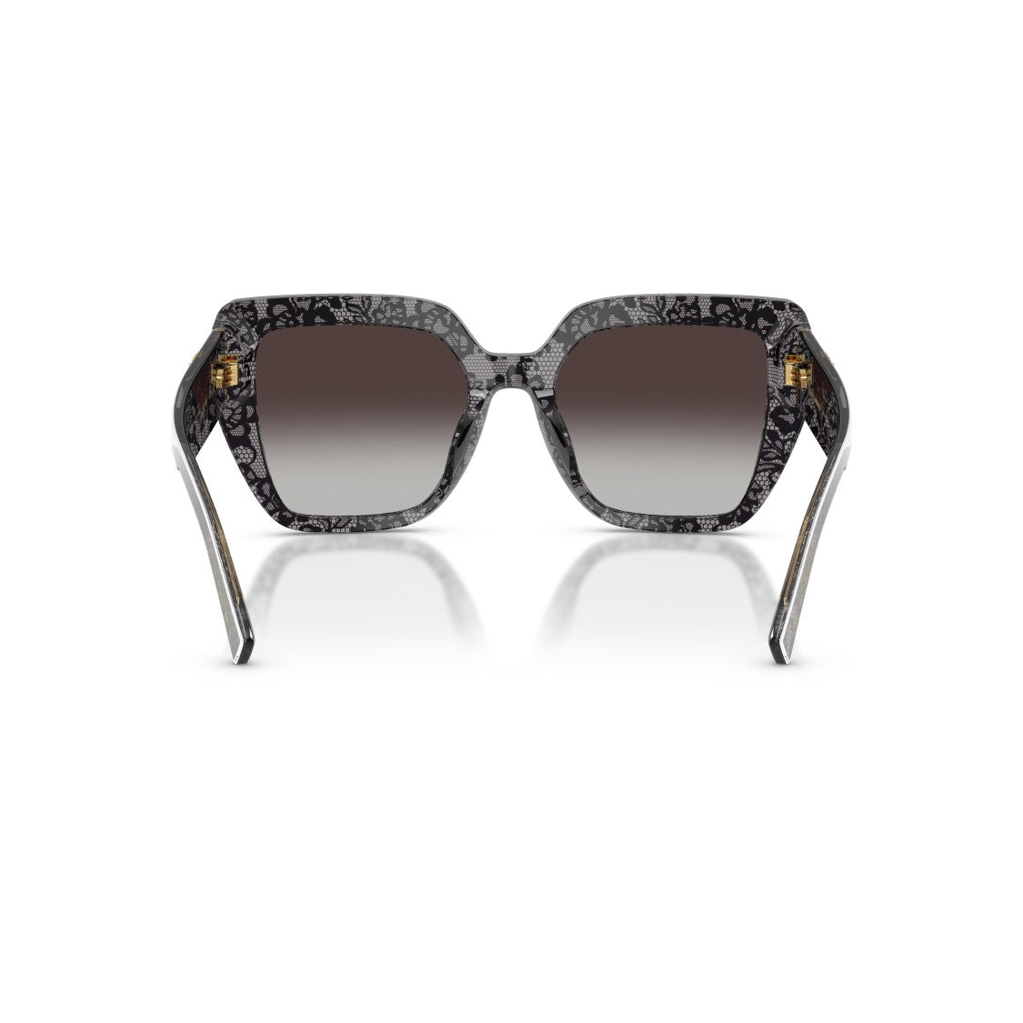 Dolce & Gabbana Oversized Square Frame Sunglasses With Gradient Lenses