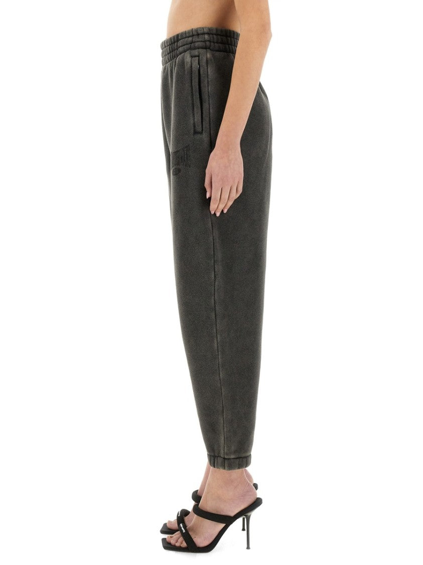 Alexander Wang Pants With Logo Print