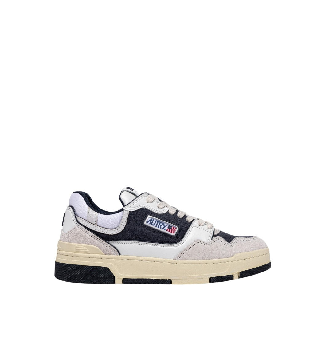 Autry Clc Low2clea Sue Wht Space Sneakers
