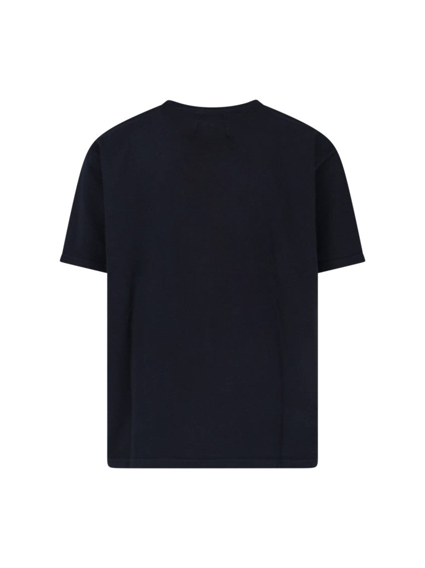 Rhude Classic Black T-Shirt With Crew Neckline