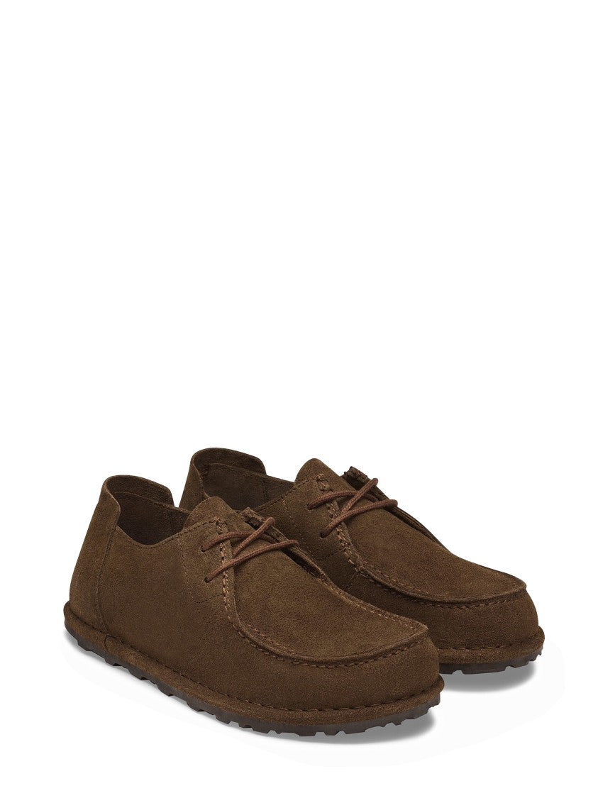 Birkenstock Carafe Utti Lace S Lace-Up Suede Flats