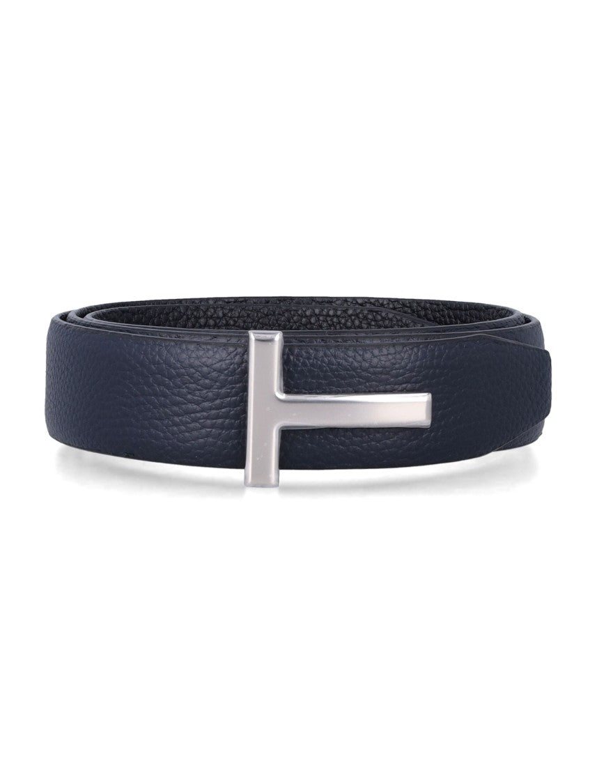 Tom Ford Reversible Textured Leather Tom Ford Belt