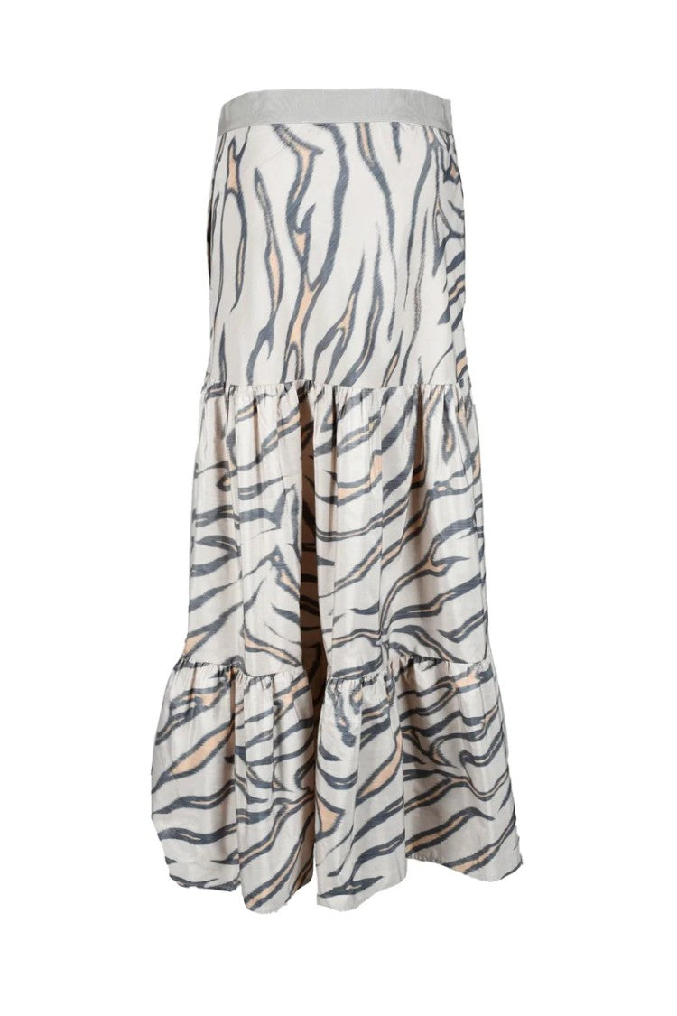 Violanti Beige Long Skirt