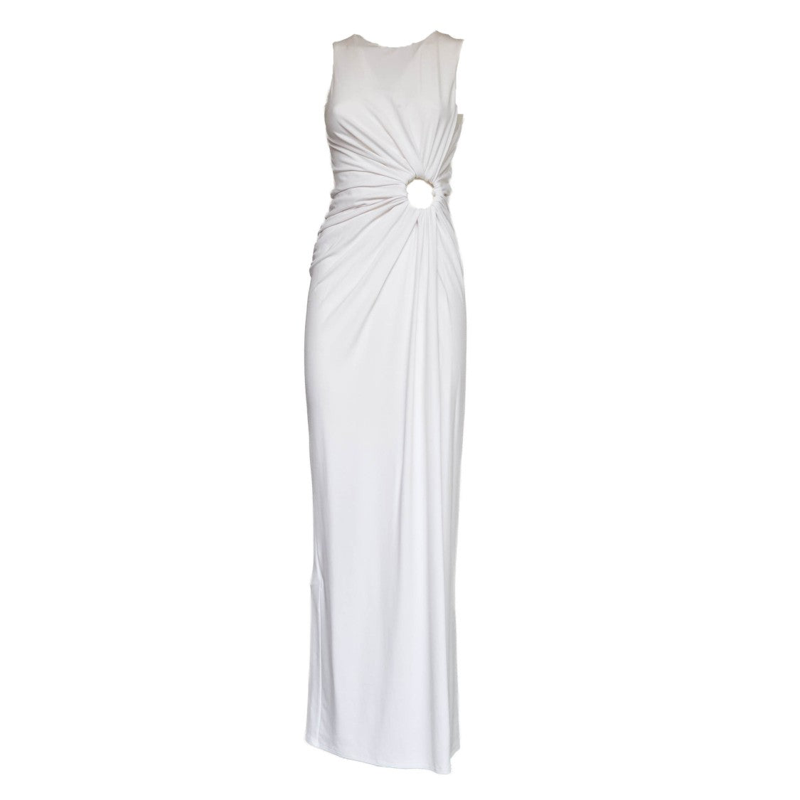 Sportmax Saletta Draped Viscose Blend Midi Dress