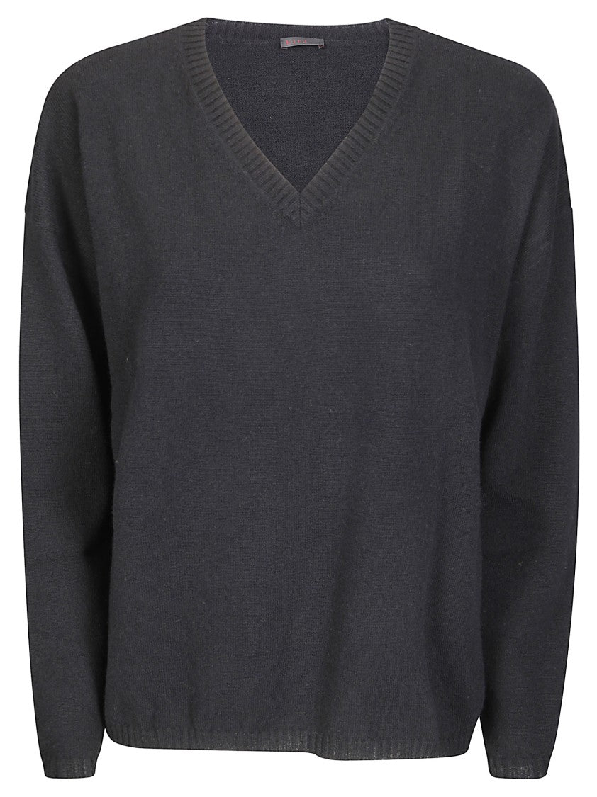 Hira Soft Sweater With V-Neck