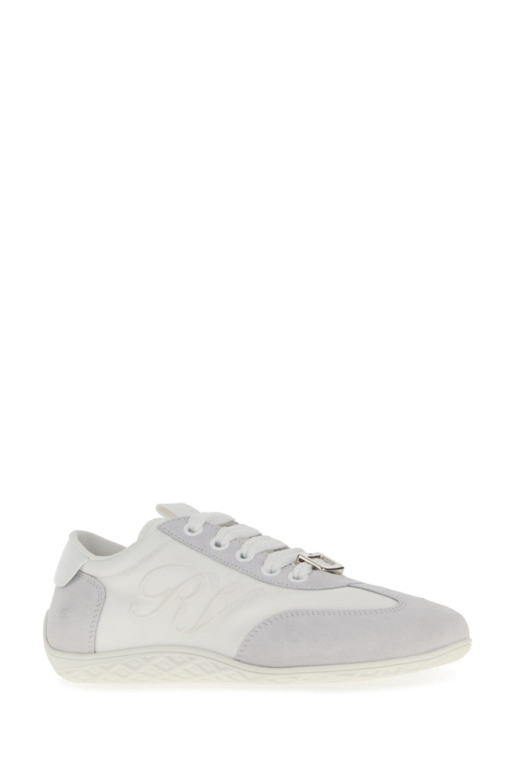 Roger Vivier Viv Low Rv Lace-Up Sneakers