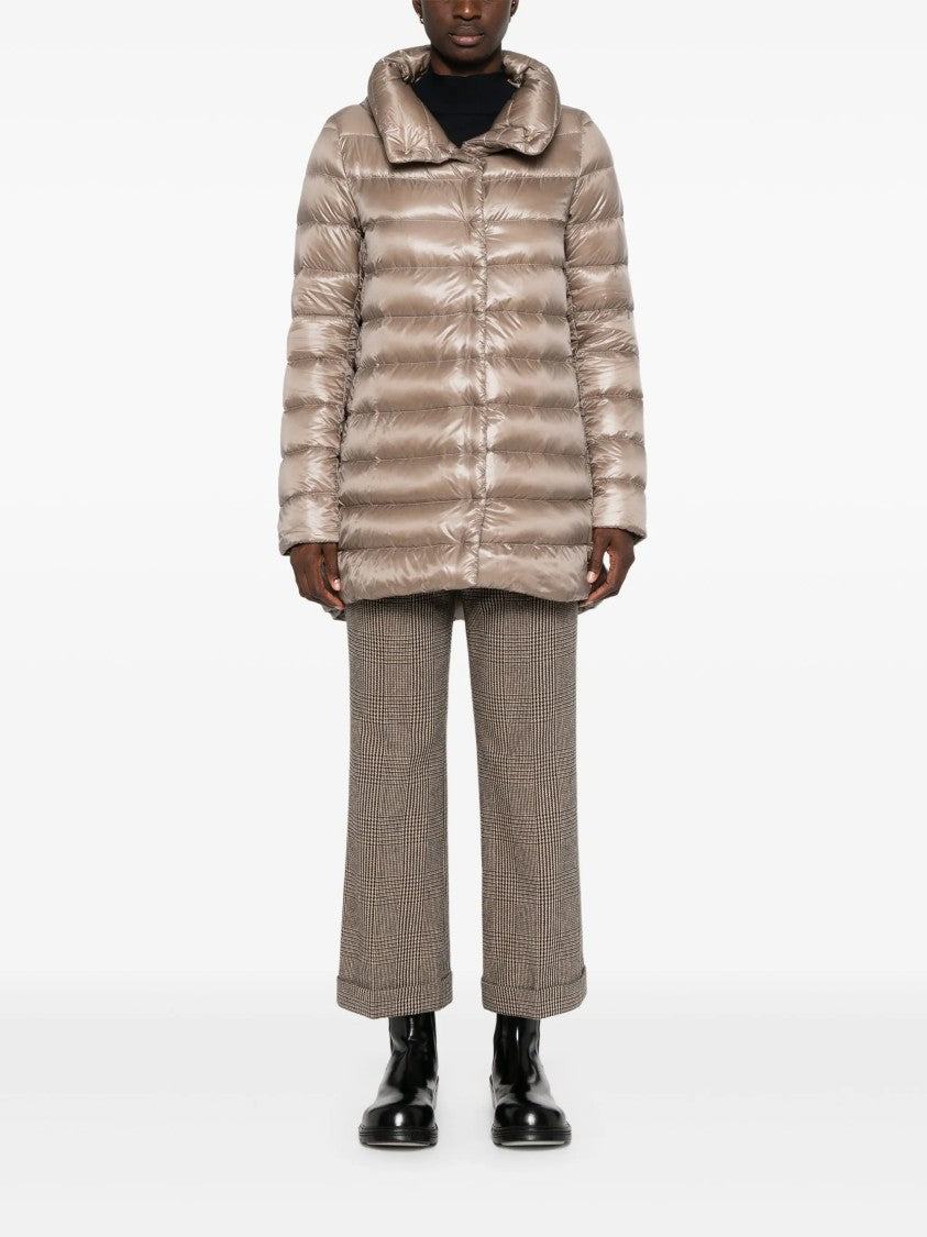 Herno Amelia Quilted Stand-Up Collar Down Jacket