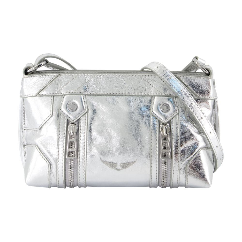 Zadig & Voltaire Sunny Mood Crossbody - Leather - Silver