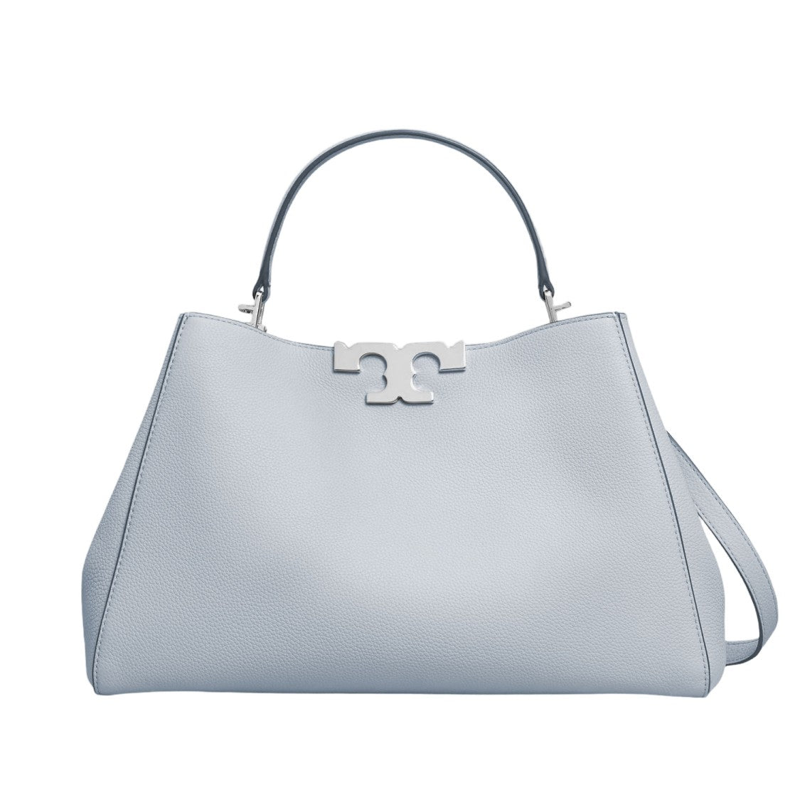 Tory Burch Structured Leather Bag With Top Handle