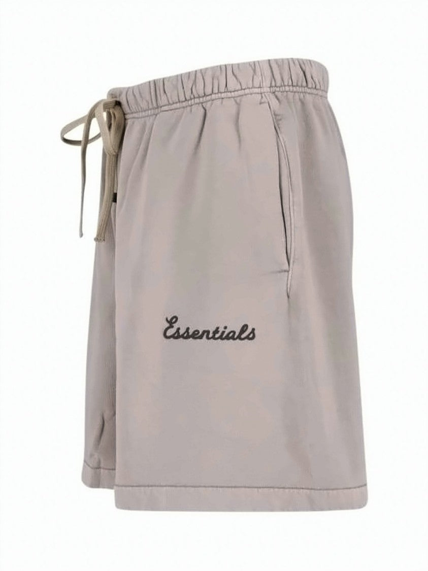 Fear Of God Relaxed Fit Cotton Embroidered Shorts